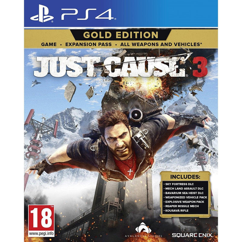 PS4 JUST CAUSE 3 GOLD EDITION REG.2 - DataBlitz