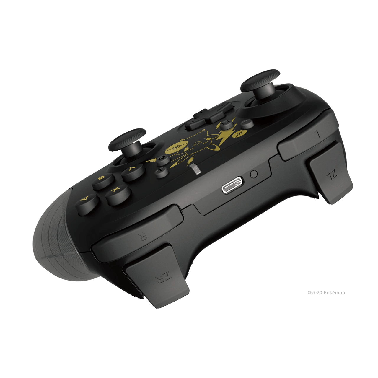 HORI NSW WIRELESS HORIPAD POKEMON PIKACHU (BLACK & GOLD) (NSW-293U) - DataBlitz