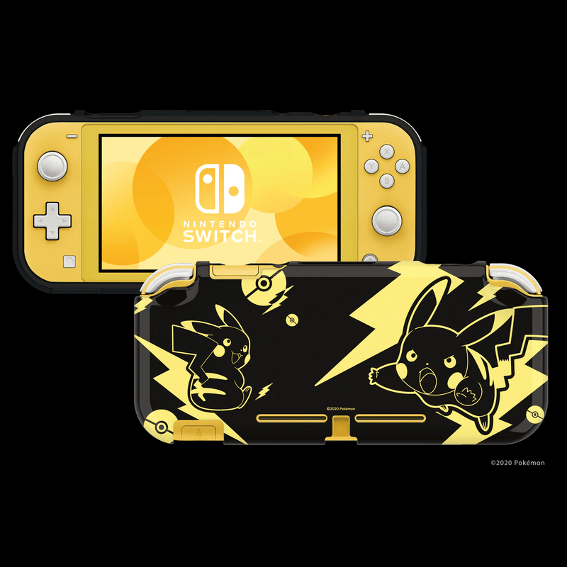 HORI NSW LITE DURAFLEXI PROTECTOR POKEMON PIKACHU (BLACK & GOLD) - DataBlitz