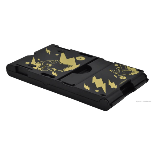 HORI NSW PLAYSTAND POKEMON PIKACHU FOR NINTENDO SWITCH/SWITCH LITE (BLACK & GOLD) - DataBlitz