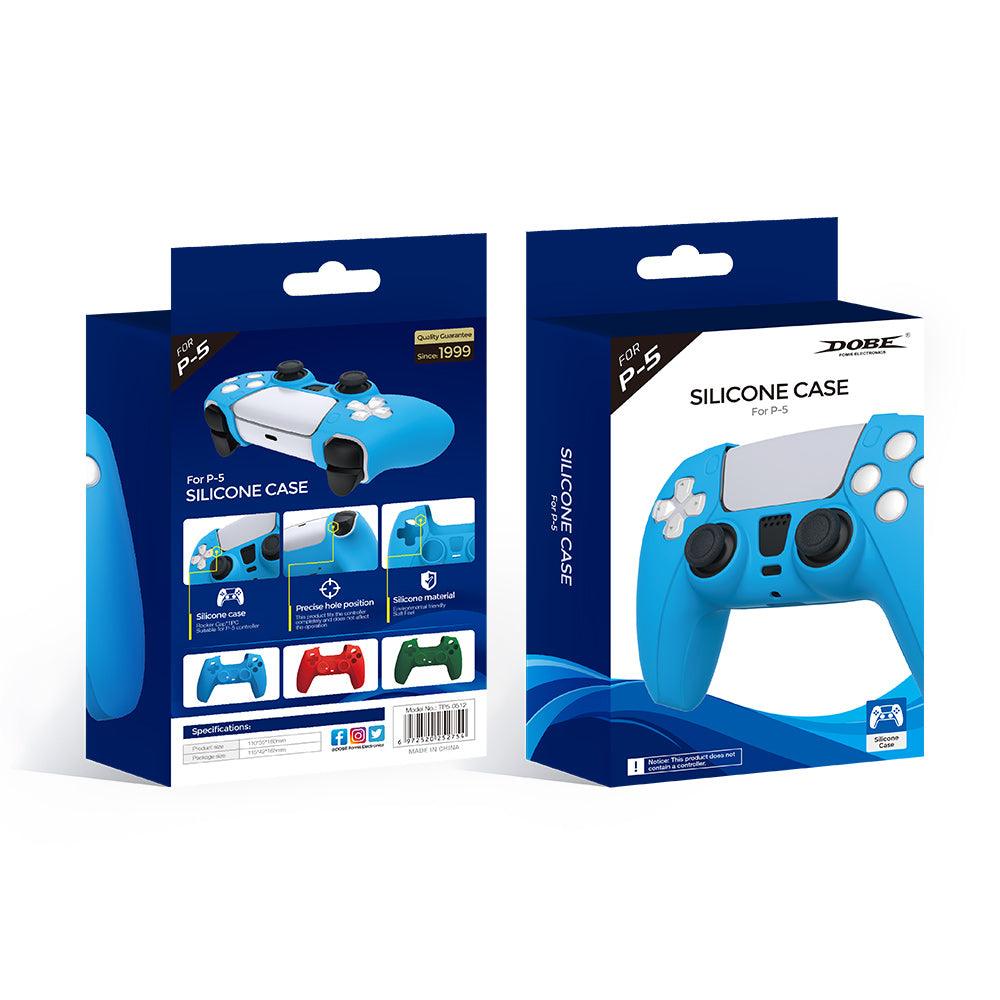 DOBE PS5 SILICON CASE FOR PS5 CONTROLLER (BLUE) (TP5-0512) - DataBlitz
