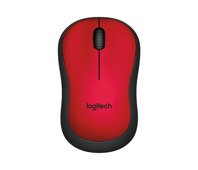 LOGITECH M221 SILENT WIRELESS MOUSE RED - DataBlitz