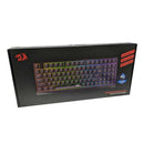 REDRAGON DRAGON WARRIOR MECHANICAL GAMING KEYBOARD (BLACK) (DUST-PROOF BLUE) (K603P-KBS) - DataBlitz