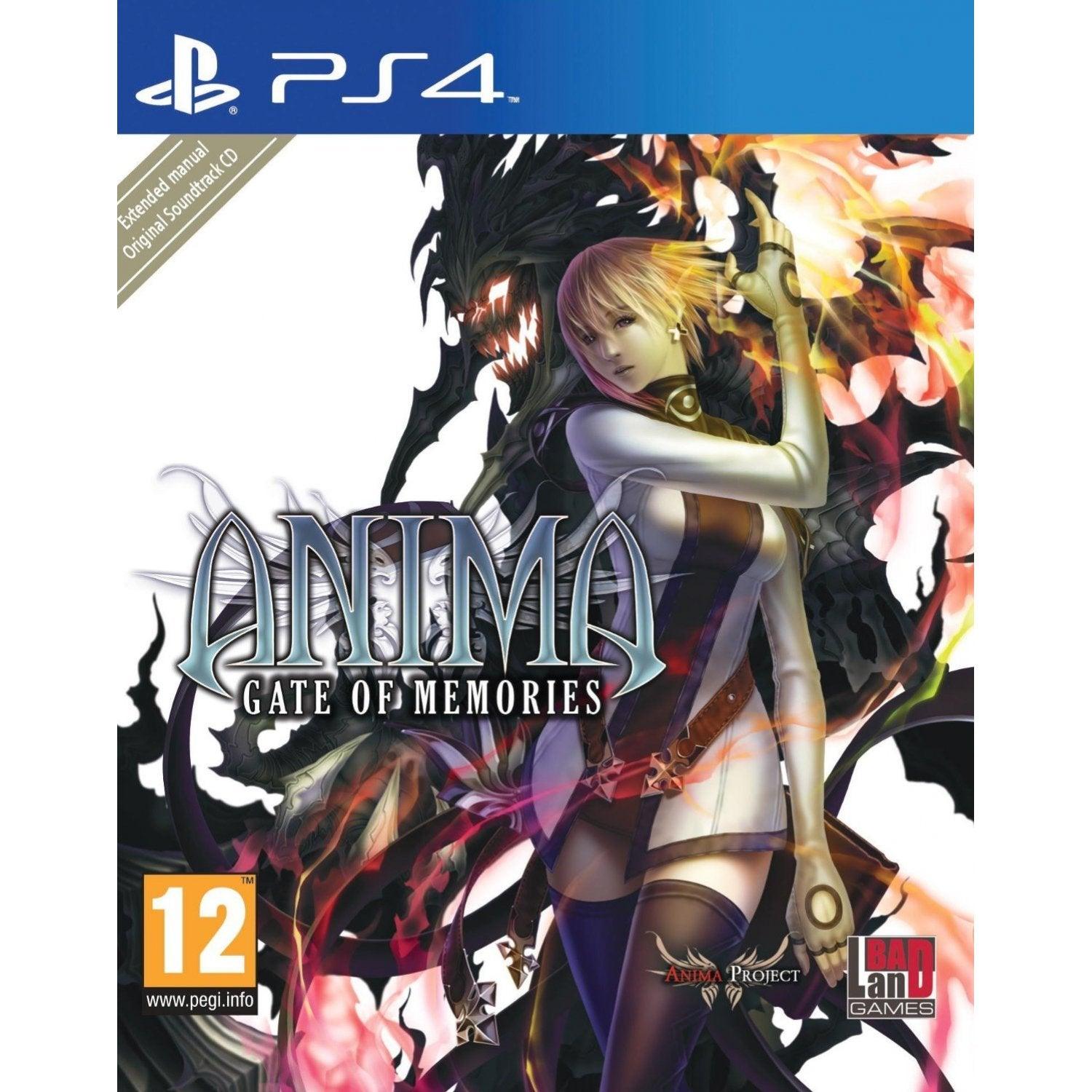 PS4 ANIMA GATE OF MEMORIES BEYOND FANTASY EDITION - DataBlitz