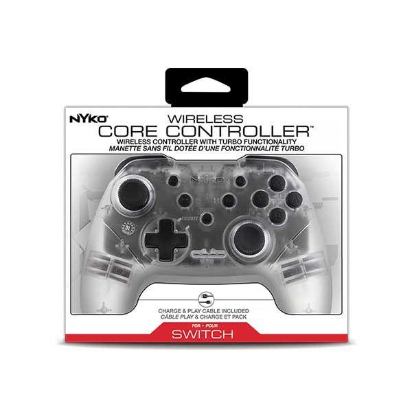 NYKO NSW WIRELESS CORE CONTROLLER CLEAR (87260-T83) - DataBlitz