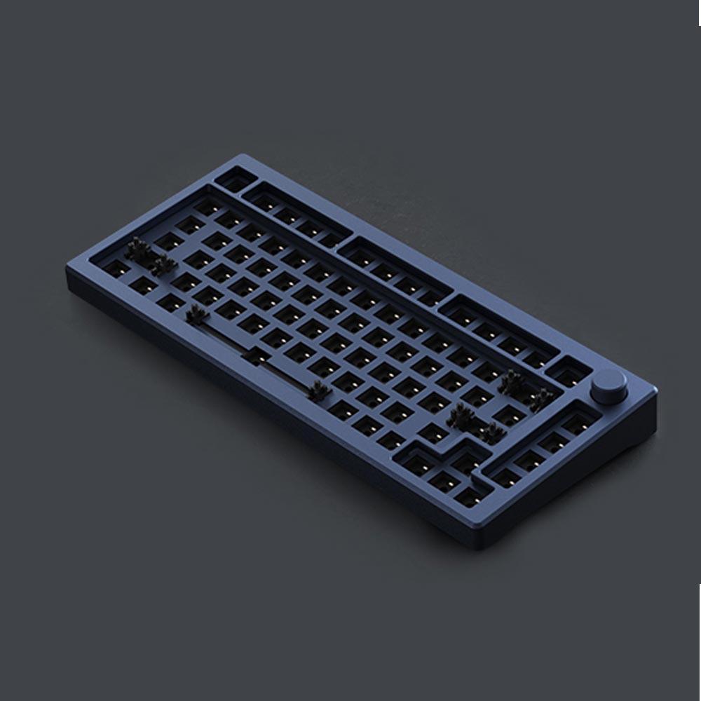AKKO MOD007 V2 RGB HOT-SWAPPABLE MECHANICAL KEYBOARD DIY KIT WITH GASKET MOUNT STRUCTURE (MIDNIGHT BLUE) - DataBlitz