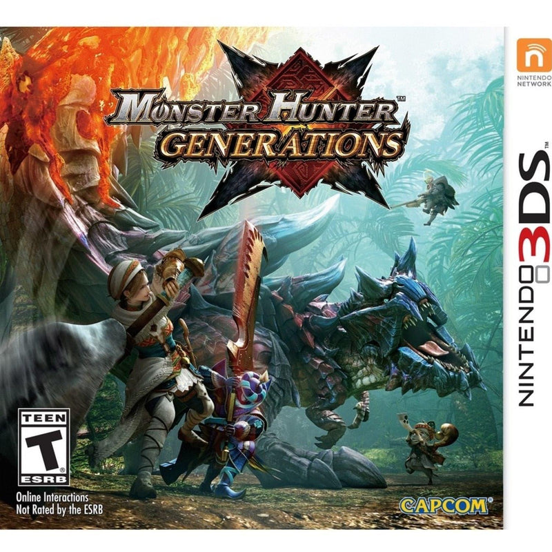 3DS MONSTER HUNTER GENERATIONS - DataBlitz