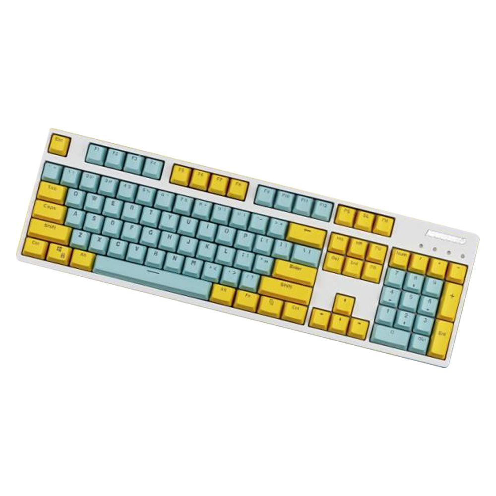 104 Doubleshot OEM PBT Keycaps (Sunshine) - DataBlitz