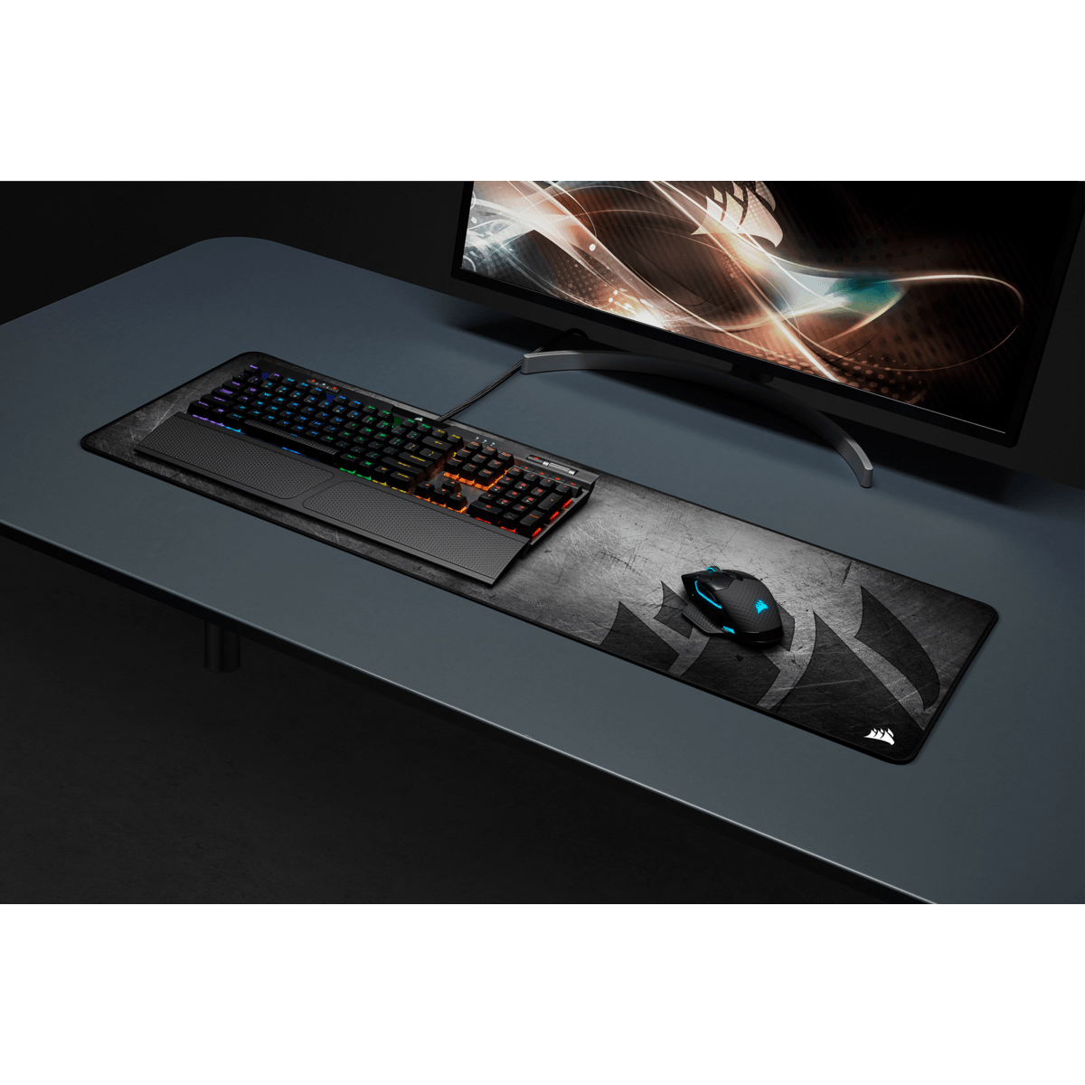 CORSAIR MM300 PRO PREMIUM SPILL-PROOF CLOTH GAMING MOUSE MAT (EXTENDED) - DataBlitz