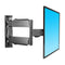 North Bayou P4 Flat Panel 32"-55" Led Tv Wall Mount With Full Motion Swing Arm Monitor Holder Frame