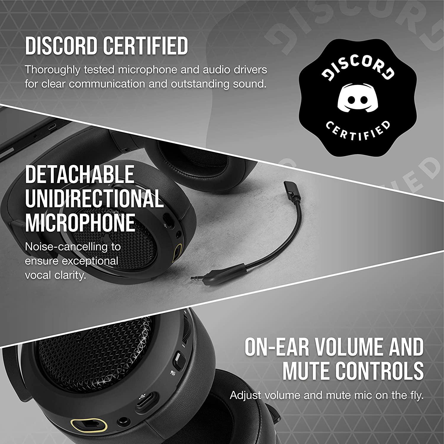 CORSAIR HS70 BLUETOOTH MULTI-PLATFORM GAMING HEADSET - DataBlitz