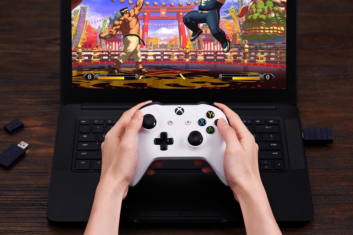 8BITDO USB WIRELESS ADAPTER 2 (BLACK EDITION) (83DC) SWITCH/WINDOWS/RASPBERRY PI) - DataBlitz