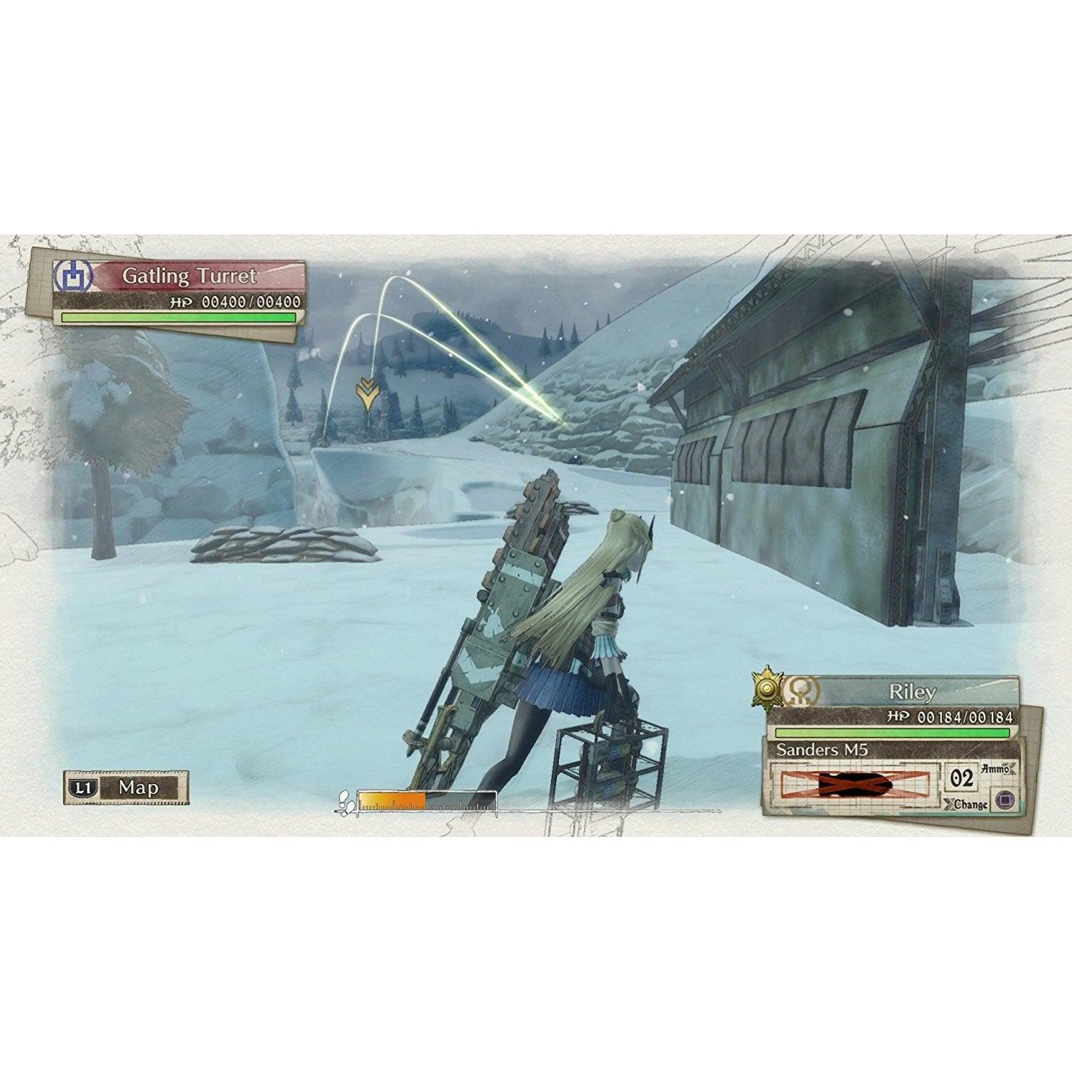 PS4 VALKYRIA CHRONICLES 4 INCLUDES CONTROLLER SKIN INSIDE ALL - DataBlitz