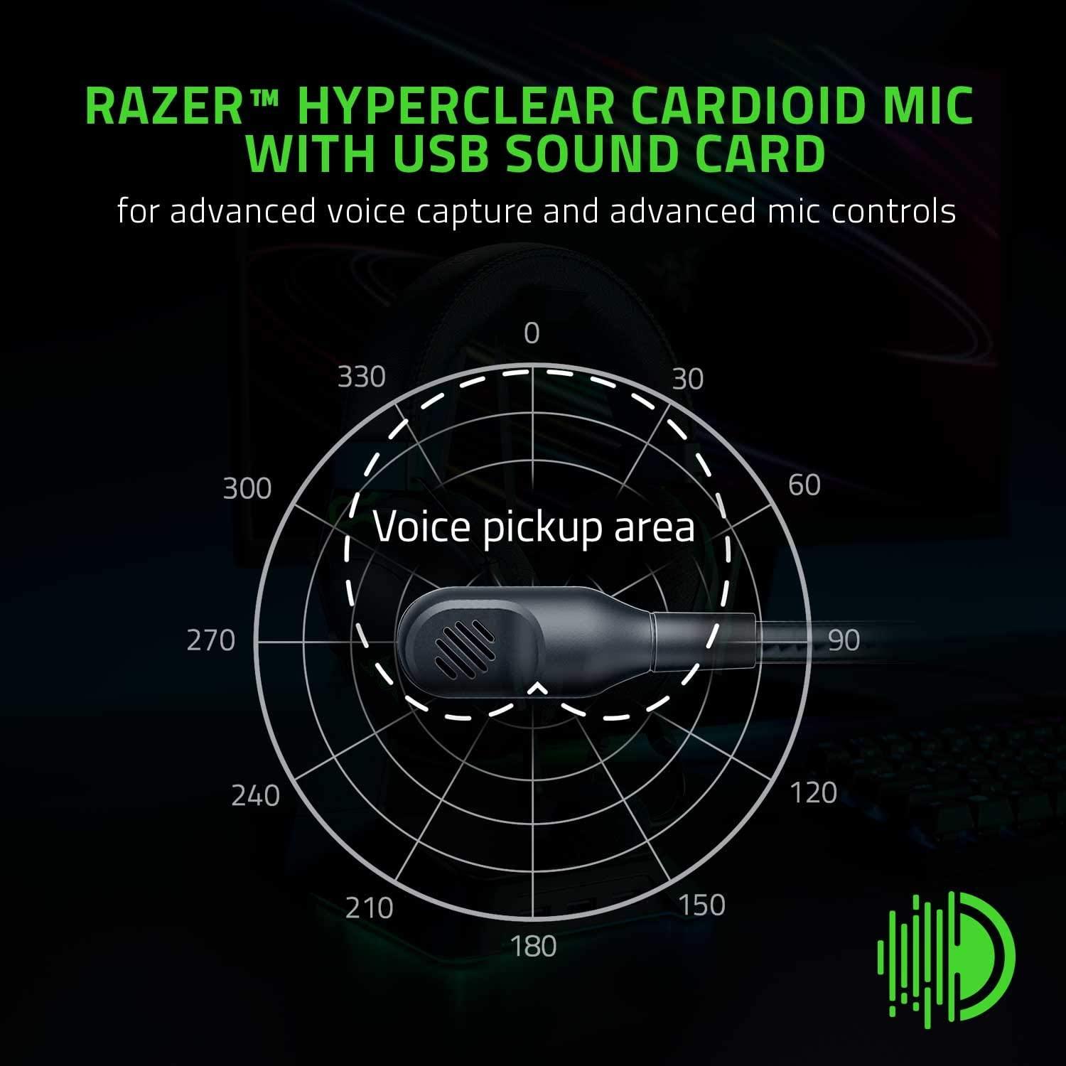 RAZER BLACKSHARK V2 MULTI-PLATFORM WIRED ESPORTS HEADSET + SOUND CARD - DataBlitz