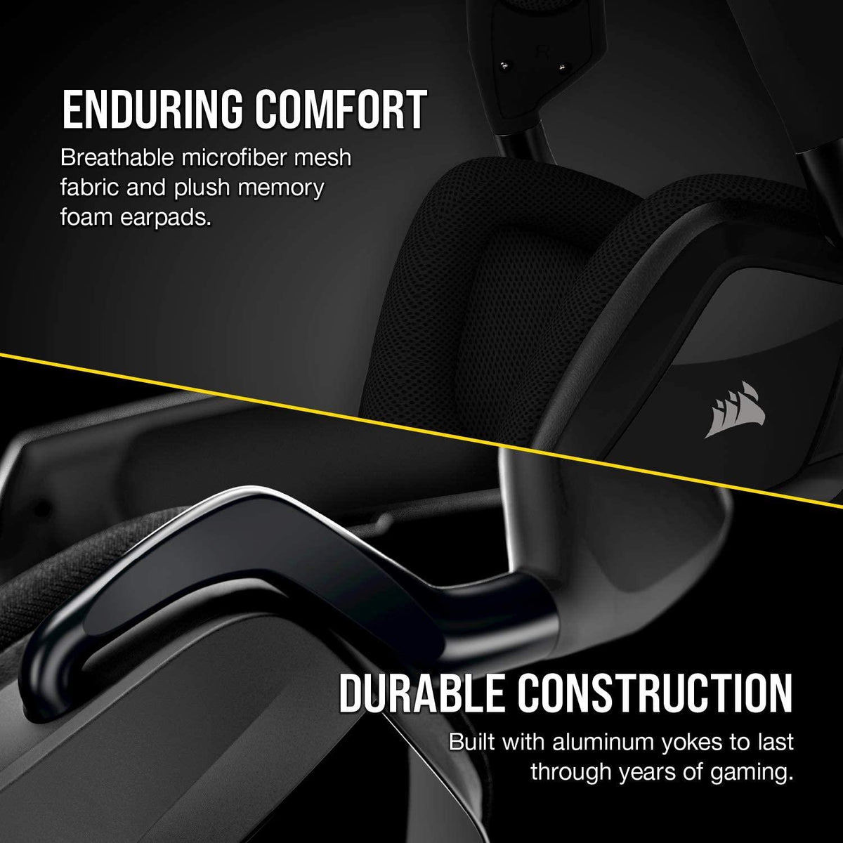 CORSAIR VOID ELITE SURROUND PREMIUM GAMING HEADSET WITH 7.1 SURROUND SOUND CARBON (PC/PS4/XB1/NSW) - DataBlitz