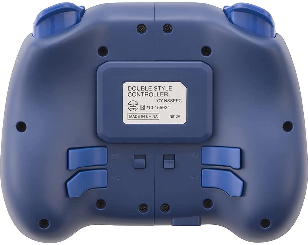 CYBER NSW DOUBLE STYLE CONTROLLER FOR NINTENDO SWITCH (BLUE) - DataBlitz