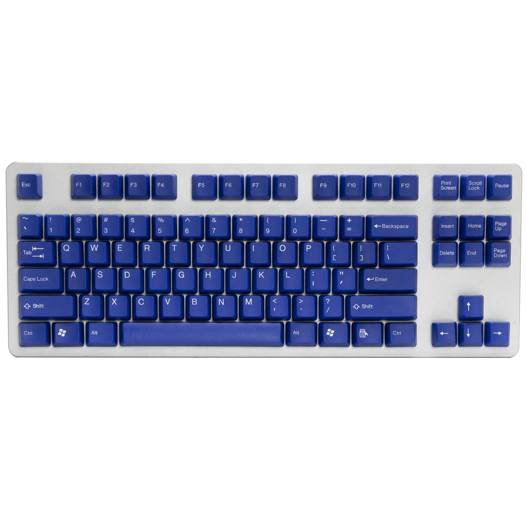 TAIHAO DOUBLE SHOT ABS KEYCAPS SET FOR CHERRY MX SWITCH (104-KEYS) (BLUE) (C01BU101) - DataBlitz
