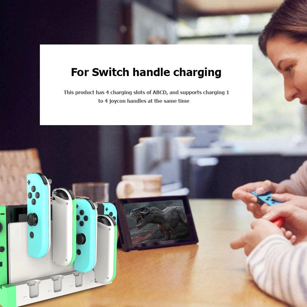IPEGA CHARGER WITH 4 SLOT FOR N-SWITCH JOY-CON (ANIMAL CROSSING) (PG-9186A) - DataBlitz