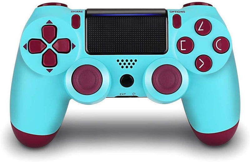 PS4 DUALSHOCK 4 WIRELESS CONTROLLER BERRY BLUE (CUH-ZCT2U) (US) - DataBlitz