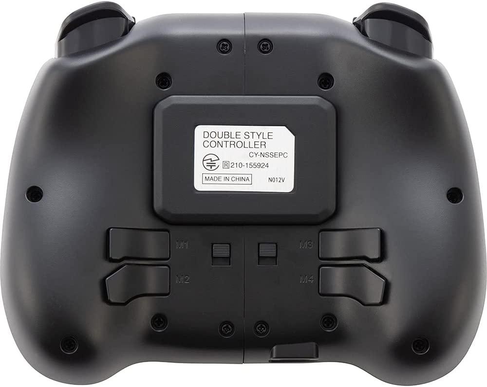 CYBER NSW DOUBLE STYLE CONTROLLER FOR NINTENDO SWITCH (BLACK) - DataBlitz