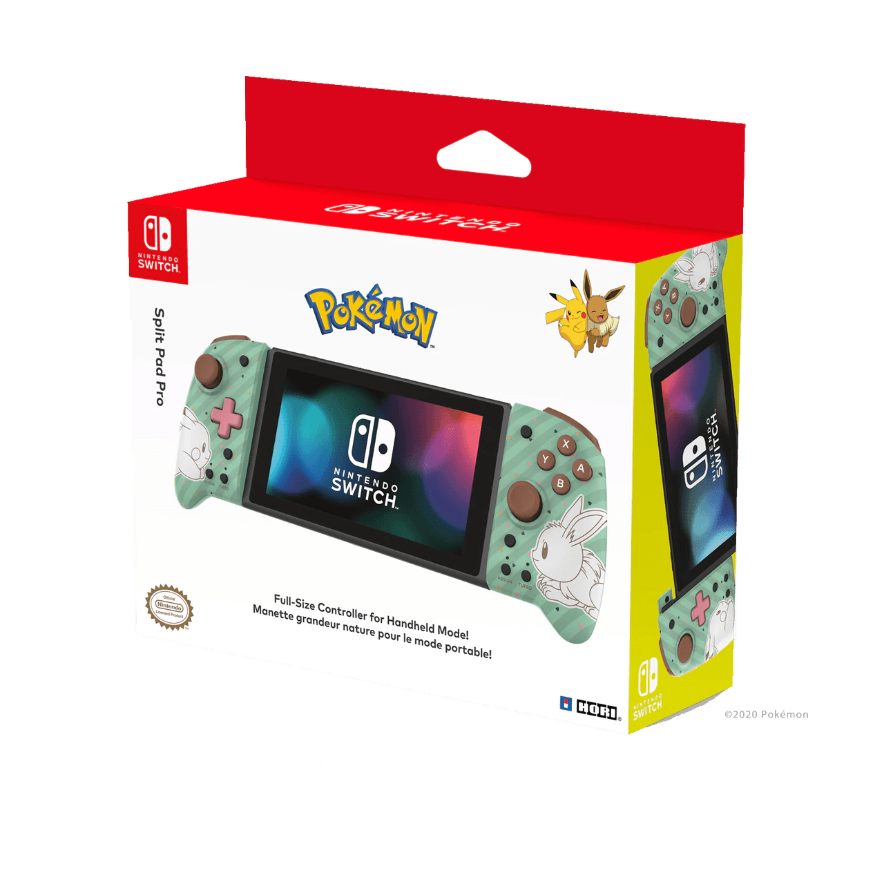 HORI NSW SPLIT PAD PRO (POKEMON PIKACHU & EEVEE) (NSW-296A) - DataBlitz
