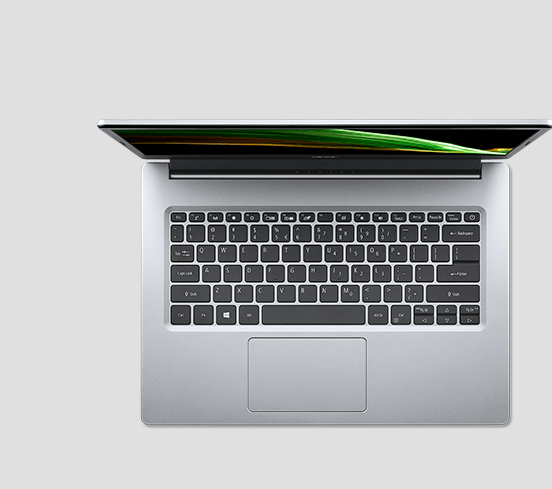 ACER ASPIRE 3 A314-35-P41M LAPTOP (PURE SILVER) | 14" HD | 8GB DDR4 |128GB SSD | 1TB HDD | INTEL UHD | WIN10 + ACER ENTRY RUN RATE BACKPACK E-1620-P (LZBPKM6B12) - DataBlitz