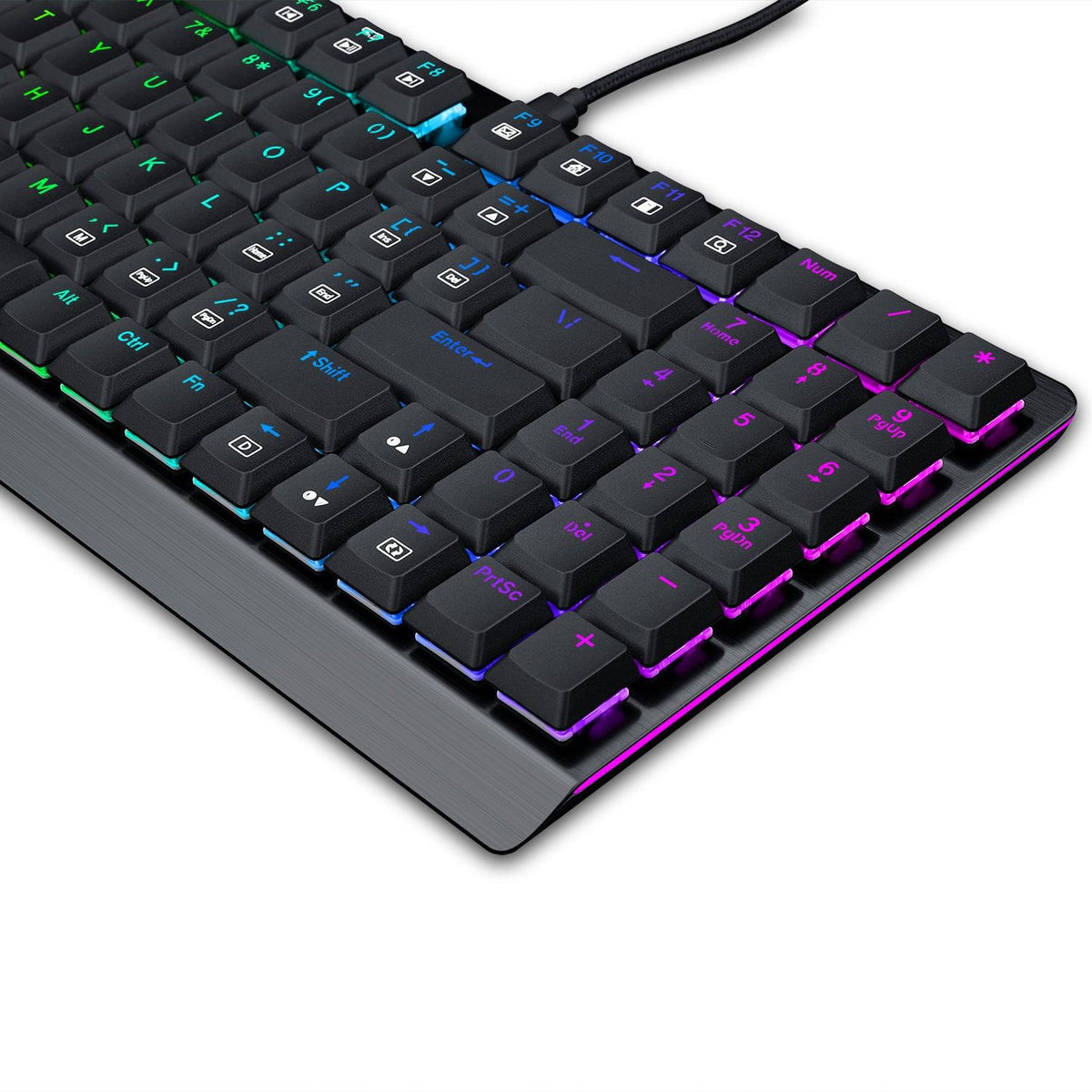 REDRAGON DRAGON WARRIOR MECHANICAL GAMING KEYBOARD (BLACK) (DUST-PROOF BLUE) (K603P-KBS) - DataBlitz