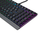 REDRAGON DRAGON WARRIOR MECHANICAL GAMING KEYBOARD (BLACK) (DUST-PROOF BLUE) (K603P-KBS) - DataBlitz