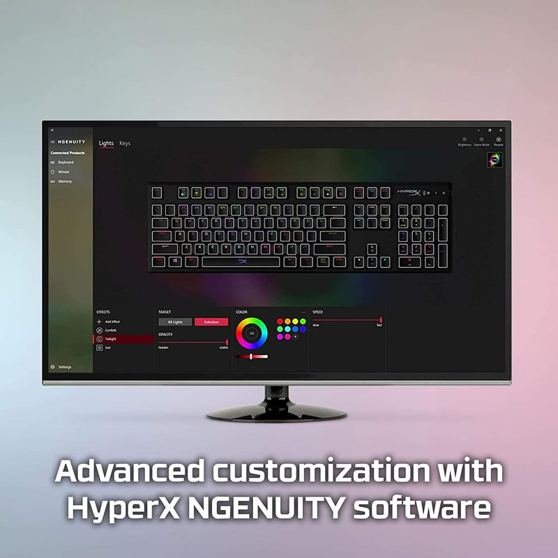 HyperX Alloy Origins RGB Mechanical Gaming Keyboard (Aqua Switch Tactile) For PC/PS4/XB1 - DataBlitz
