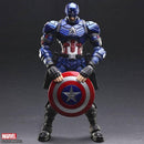 MARVEL UNIVERSE VARIANT BRING ARTS ACTION FIGURE DESIGNED BY TETSUYA NOMURA (CAPTAIN AMERICA) - DataBlitz