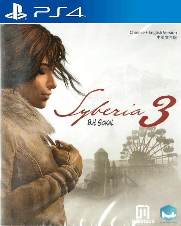 PS4 SYBERIA 3 B.H SOKAL REG.3 - DataBlitz