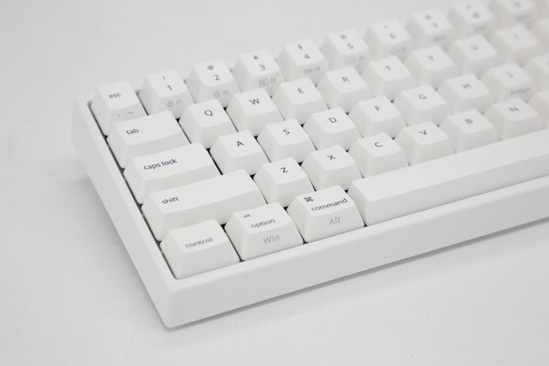 DUCKY MIYA PRO MAC WHITE LED PBT MECHANICAL KEYBOARD CHERRY MX RED (MY68CR2W/WWM2A) - DataBlitz