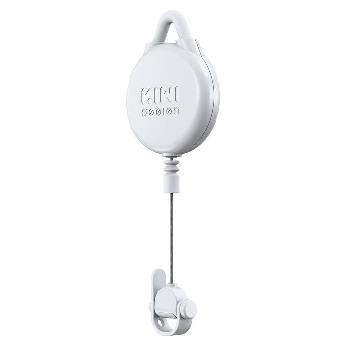 KIWI Design Silent VR Cable Management Pulley System (3pcs) (V2-White) - DataBlitz