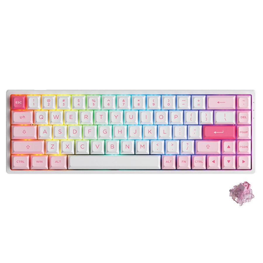 AKKO PRUNUS LANNESIANA 3068B MECHANICAL KEYBOARD (AKKO CS JELLY PINK) - DataBlitz