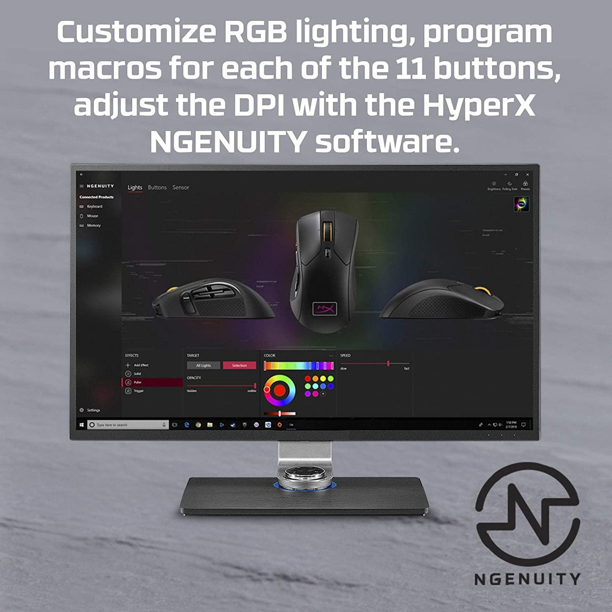 HYPERX PULSEFIRE RAID RGB GAMING MOUSE - DataBlitz
