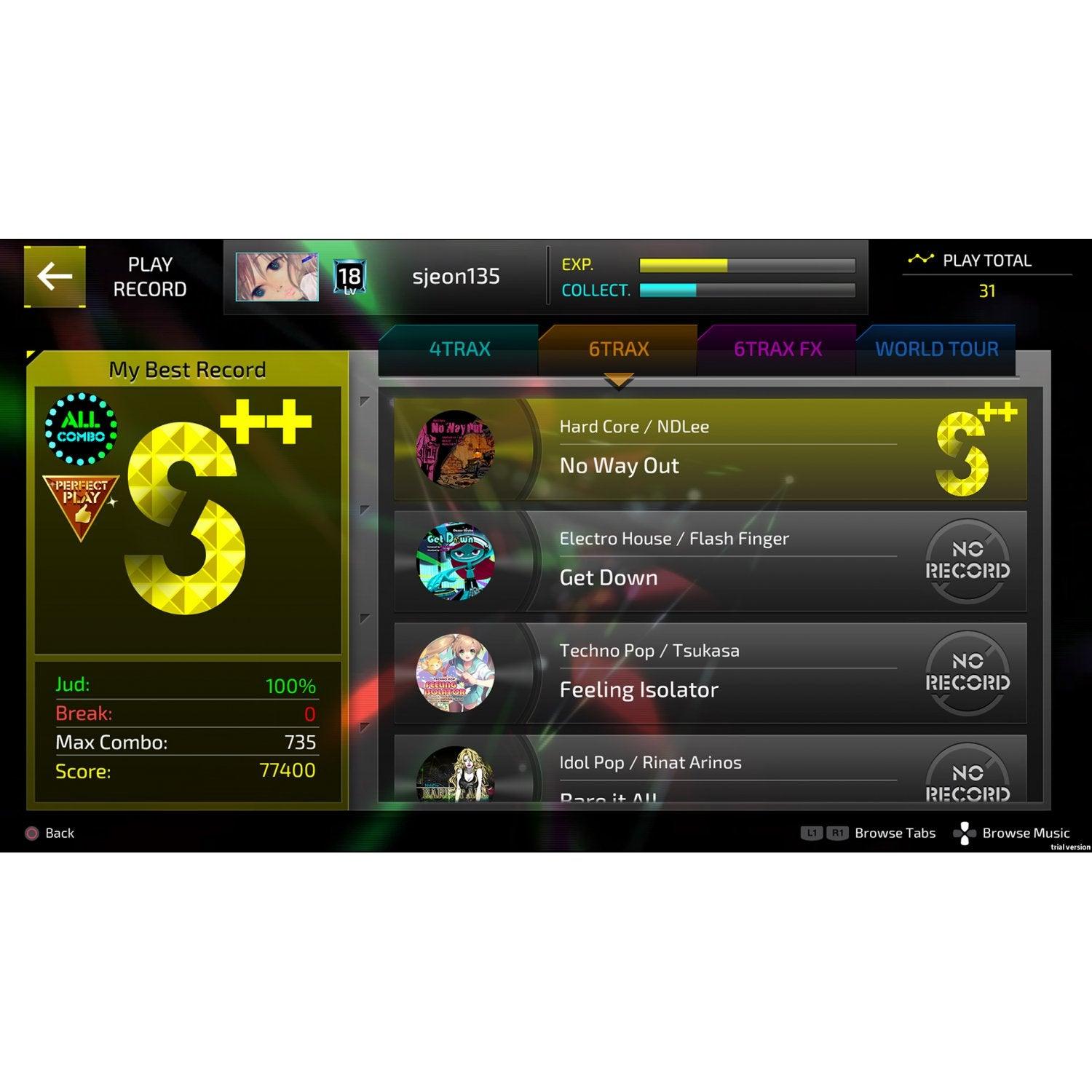 PS4 SUPERBEAT XONIC (2 BONUS DISCS WITH OVER 50 TRACKS) ALL - DataBlitz