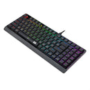 REDRAGON DRAGON WARRIOR MECHANICAL GAMING KEYBOARD (BLACK) (DUST-PROOF BLUE) (K603P-KBS) - DataBlitz