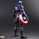 MARVEL UNIVERSE VARIANT BRING ARTS ACTION FIGURE DESIGNED BY TETSUYA NOMURA (CAPTAIN AMERICA) - DataBlitz