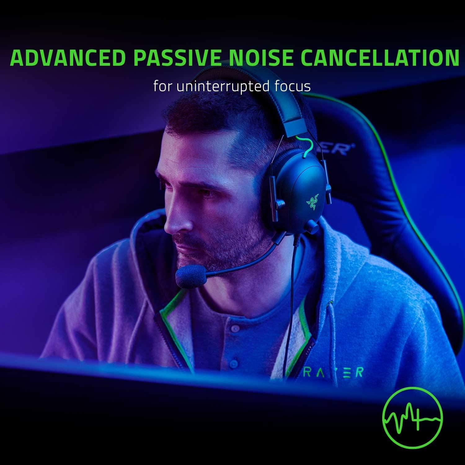 RAZER BLACKSHARK V2 MULTI-PLATFORM WIRED ESPORTS HEADSET + SOUND CARD - DataBlitz