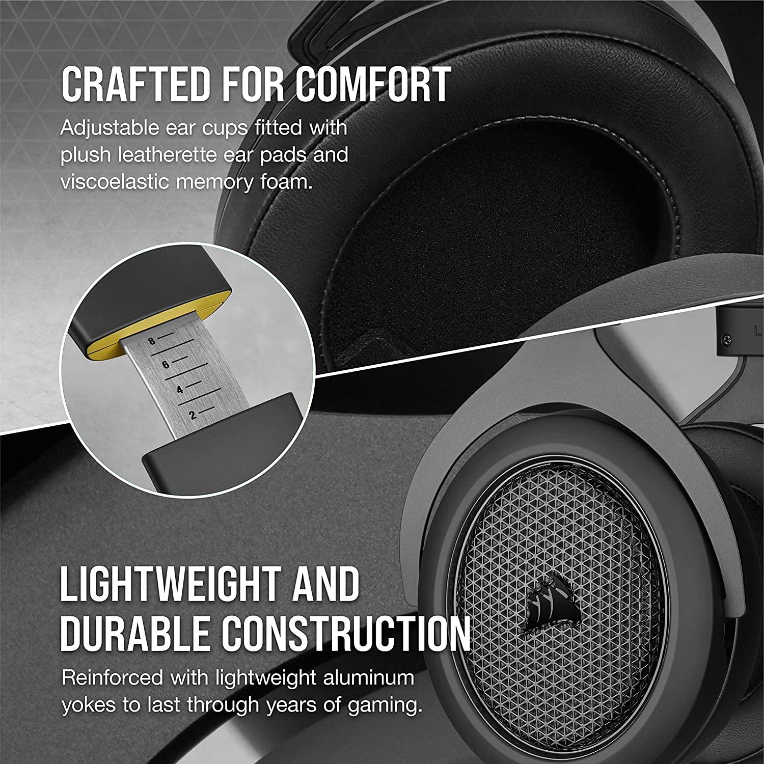CORSAIR HS70 BLUETOOTH MULTI-PLATFORM GAMING HEADSET - DataBlitz