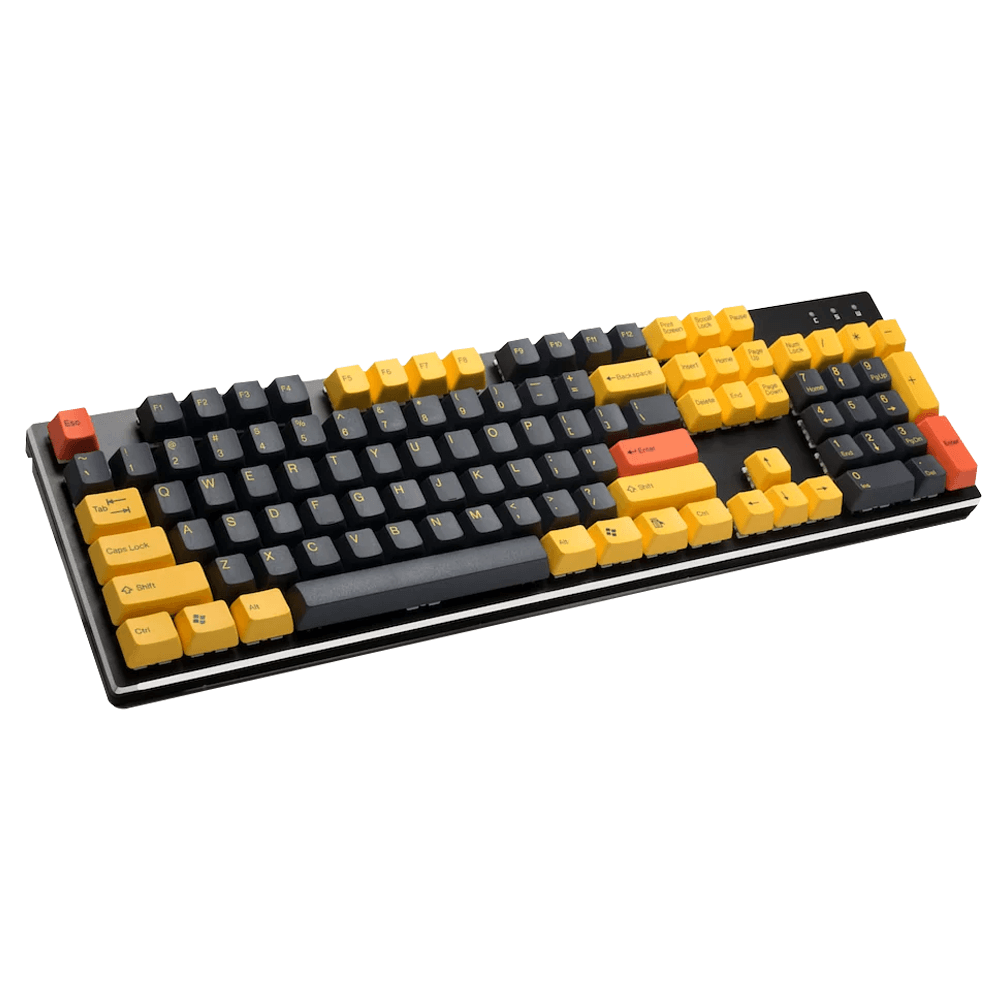 TAIHAO DOUBLE SHOT ABS KEYCAPS SET FOR CHERRY MX SWITCH (104-KEYS) (YELLOW SUBMARINE) (C01BK302) - DataBlitz