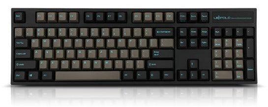LEOPOLD 104-KEYS MECHANICAL KEYBOARD GRAPHITE KEYCAP + BLUE FONT (SILENT RED SWITCH) (FC900RS/EDPD(S)) - DataBlitz