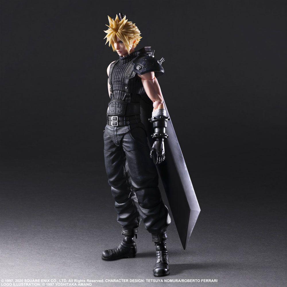FINAL FANTASY VII REMAKE PLAY ARTS KAI ACTION FIGURE CLOUD STRIFE VER.2 - DataBlitz