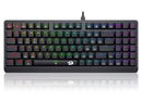 REDRAGON DRAGON WARRIOR MECHANICAL GAMING KEYBOARD (BLACK) (DUST-PROOF BLUE) (K603P-KBS) - DataBlitz