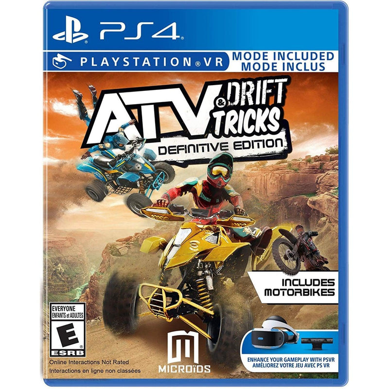 PS4 ATV DRIFT & TRICKS DEFINITIVE EDITION VR ALL (ENG/FR) - DataBlitz