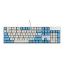 104 Doubleshot OEM PBT Keycap /Raindrops Blue And White - DataBlitz