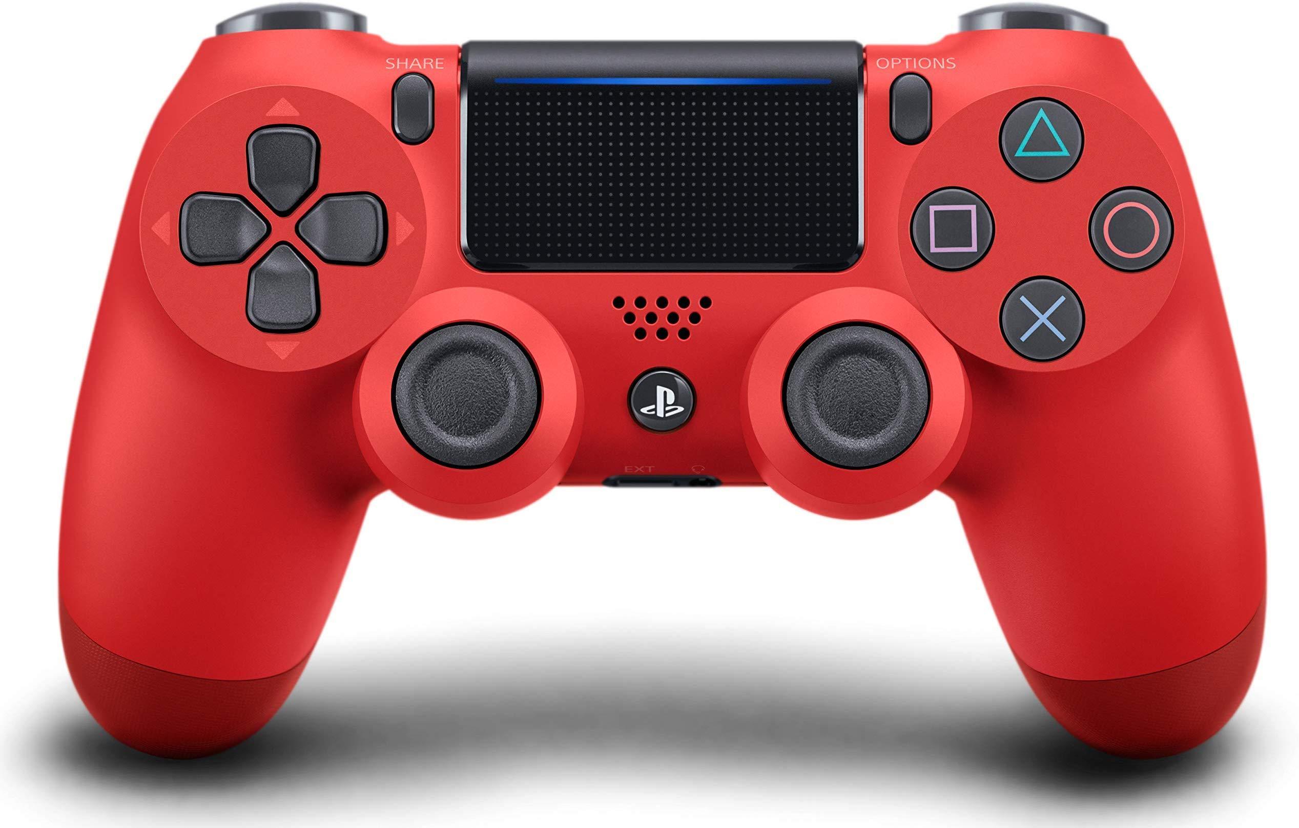 PS4 DUALSHOCK 4 WIRELESS CONTROLLER MAGMA RED US (CUH-ZCT2U) - DataBlitz