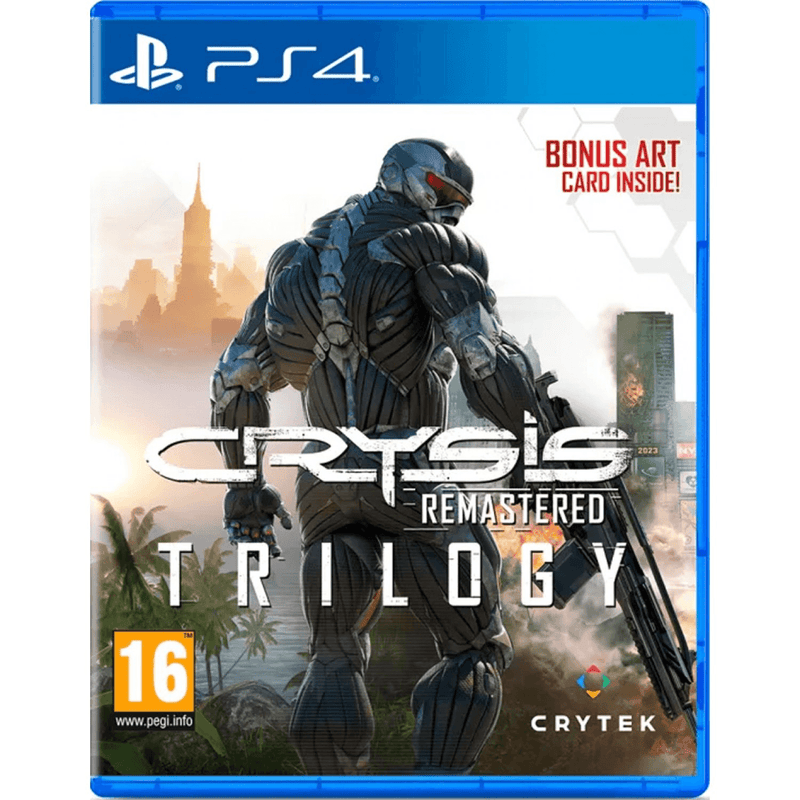 PS4 CRYSIS REMASTERED TRILOGY (INCLUDES BONUS ART CARD INSIDE) REG.2 - DataBlitz