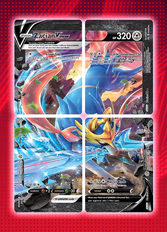 POKEMON TRADING CARD GAME ZACIAN V-UNION BOX SPECIAL EDITION (290-80907) - DataBlitz