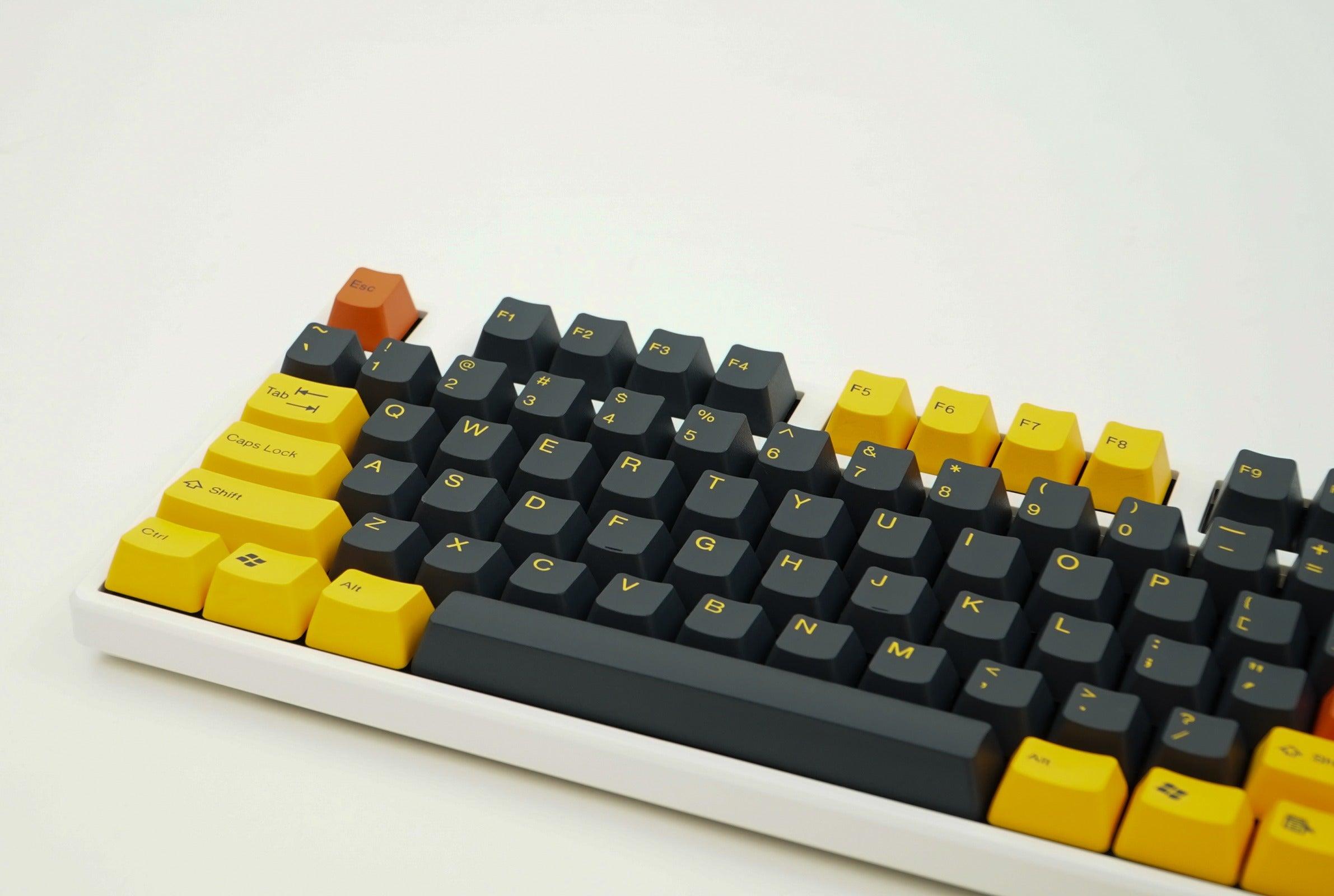 TAIHAO DOUBLE SHOT ABS KEYCAPS SET FOR CHERRY MX SWITCH (104-KEYS) (YELLOW SUBMARINE) (C01BK302) - DataBlitz